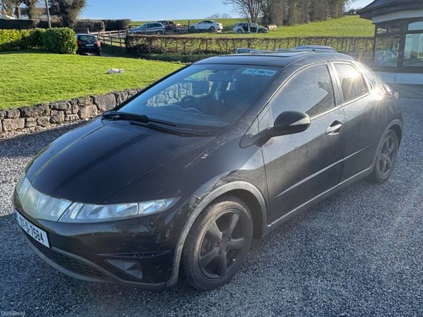 Honda Civic Hatchback, Petrol, 2007, Black