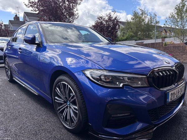 BMW 3-Series Saloon, Petrol Plug-in Hybrid, 2021, Blue
