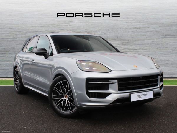 Porsche Cayenne SUV, Petrol Plug-in Hybrid, 2025, Silver