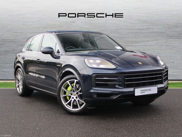 Porsche Cayenne SUV, Petrol Plug-in Hybrid, 2024, Blue