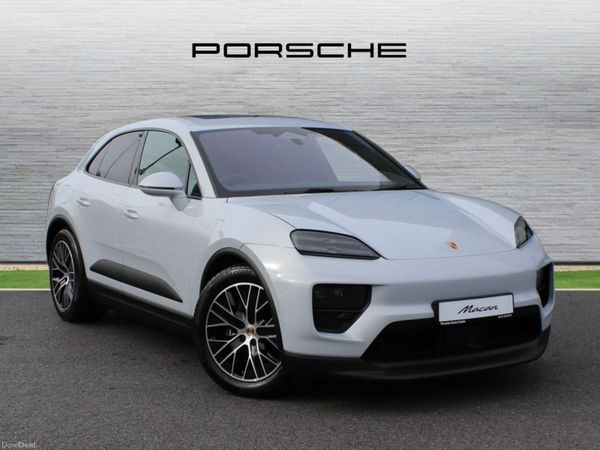 Porsche Macan SUV, Electric, 2025, Grey