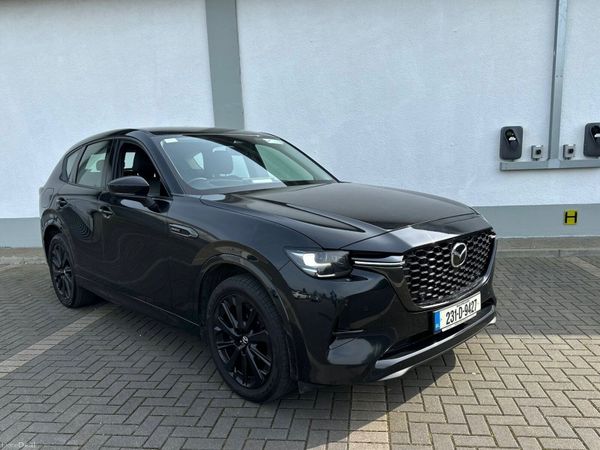 Mazda CX-60 SUV, Petrol Plug-in Hybrid, 2023, Black