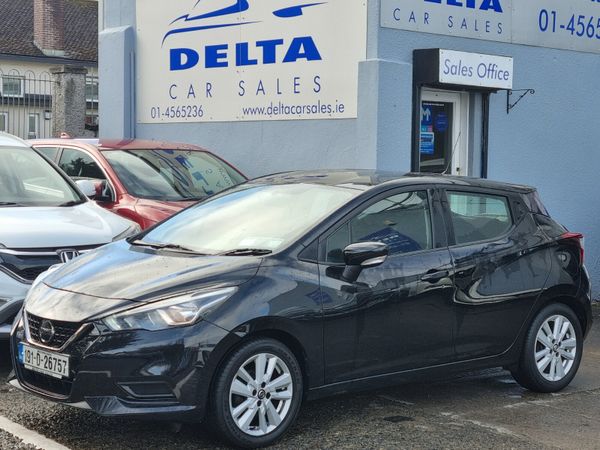 Nissan Micra Hatchback, Petrol, 2019, Black