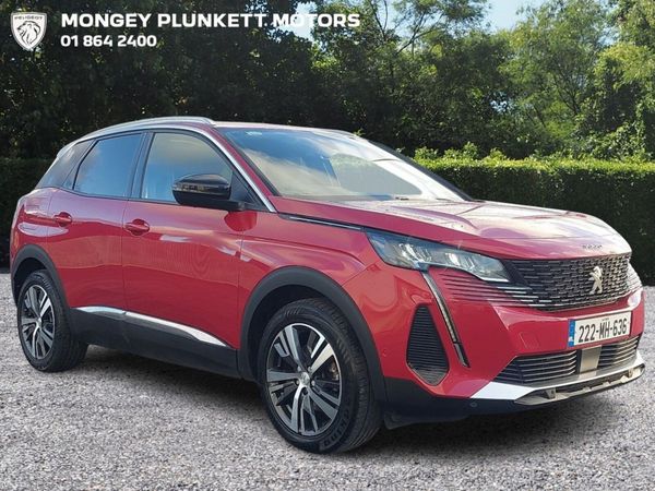 Peugeot 3008 MPV, Petrol, 2022, Red