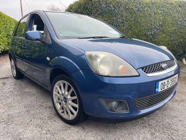 Ford Fiesta Hatchback, Petrol, 2008, Blue