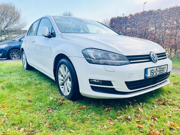 Volkswagen Golf Hatchback, Petrol, 2015, White