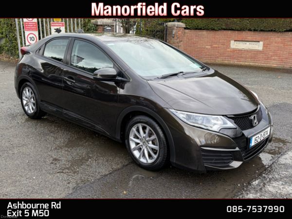 Honda Civic Hatchback, Petrol, 2015, Bronze