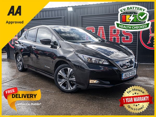 Nissan Leaf Hatchback, Electric, 2019, Black