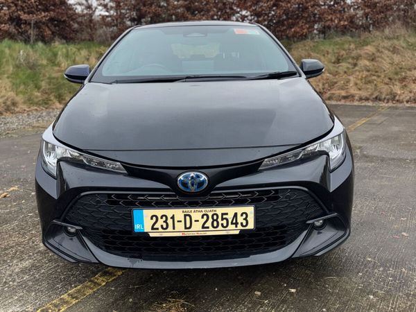 Toyota Corolla Hatchback, Petrol Hybrid, 2023, Black