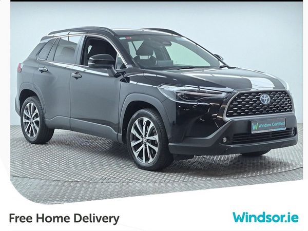 Toyota Corolla Cross Hatchback, Petrol Hybrid, 2024, Black
