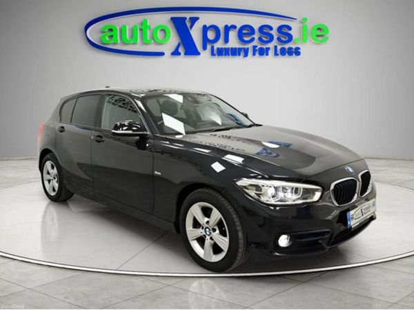 BMW 1-Series Hatchback, Diesel, 2017, Black