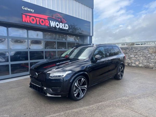 Volvo XC90 SUV, Petrol Plug-in Hybrid, 2024, Black