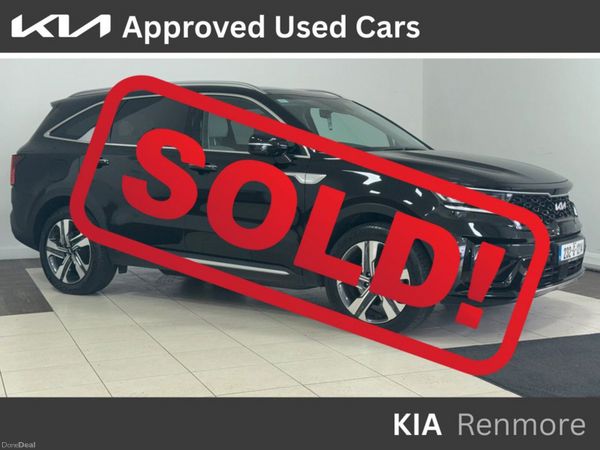 Kia Sorento MPV, Petrol Plug-in Hybrid, 2023, Black