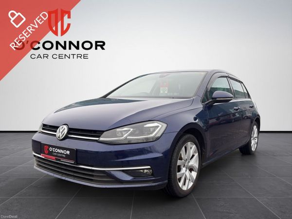 Volkswagen Golf Hatchback, Petrol, 2017, Blue