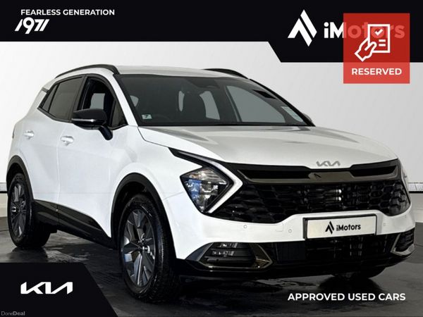 Kia Sportage SUV, Petrol Hybrid, 2025, White