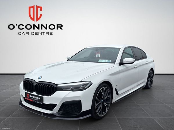 BMW 5-Series Saloon, Diesel, 2022, White