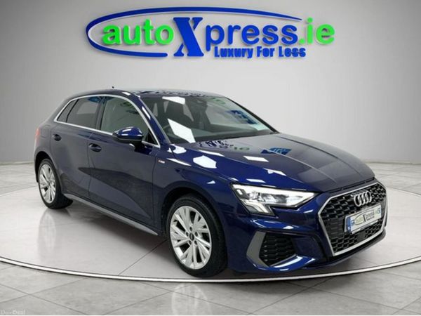 Audi A3 Hatchback, Petrol Plug-in Hybrid, 2022, Blue