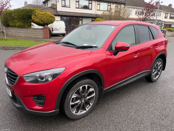 Mazda CX-5 SUV, Diesel, 2017, Red