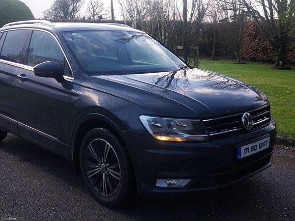 Volkswagen Tiguan SUV, Diesel, 2021, Black