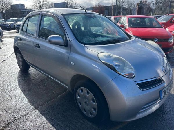 Nissan March Hatchback, Petrol, 2008, Silver