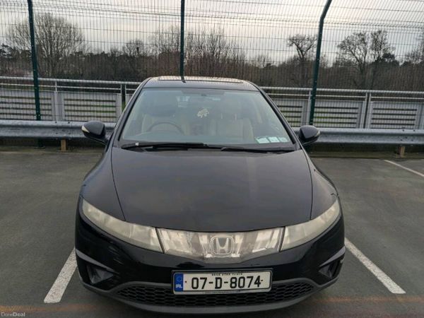Honda Civic Hatchback, Petrol, 2007, Black