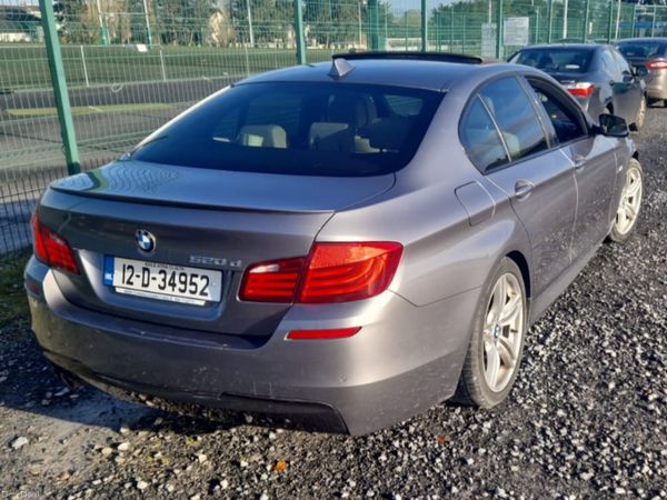 BMW 5-Series Saloon, Diesel, 2012, Grey