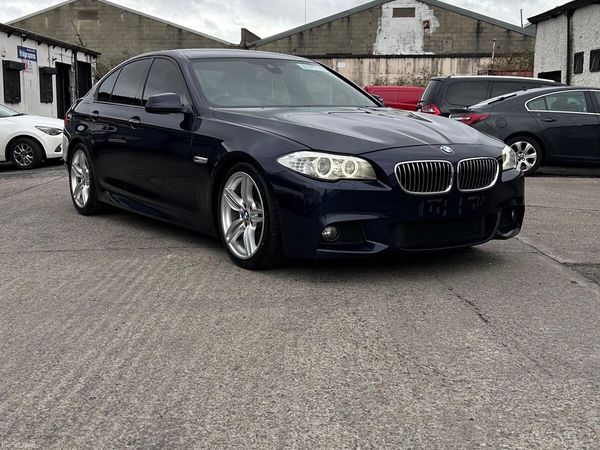 BMW 5-Series Saloon, Diesel, 2013, Blue