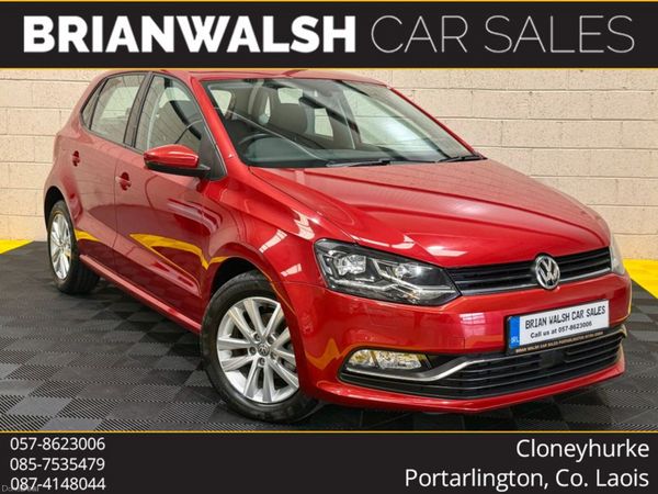 Volkswagen Polo Hatchback, Petrol, 2017, Red