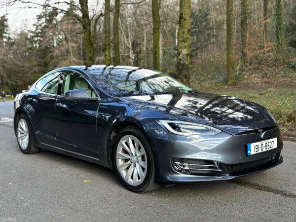 Tesla Model S Hatchback, Electric, 2019, Grey