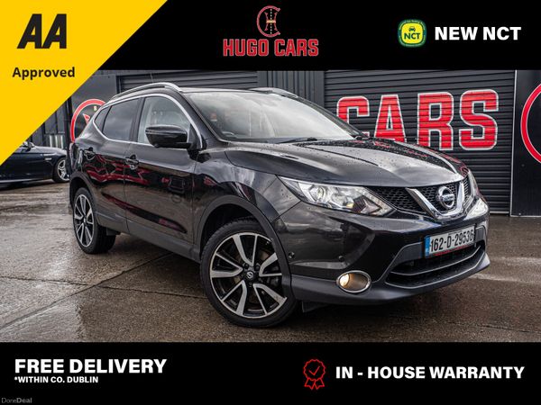 Nissan Qashqai Hatchback, Diesel, 2016, Black
