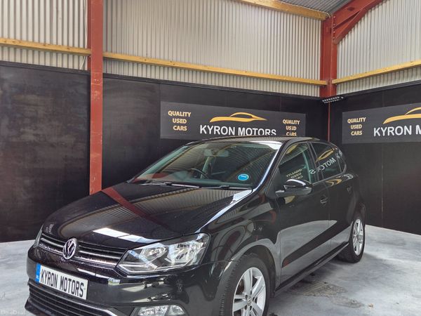 Volkswagen Polo Hatchback, Petrol, 2017, Black