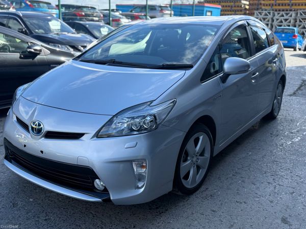 Toyota Prius Hatchback, Petrol Hybrid, 2014, Silver