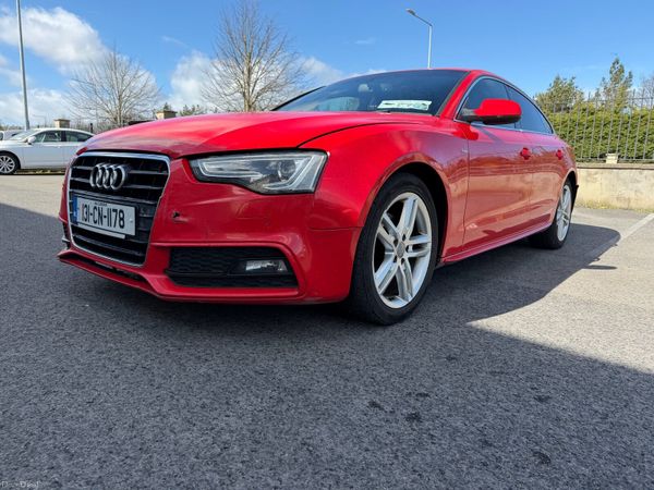 Audi A5 Hatchback, Diesel, 2013, Red