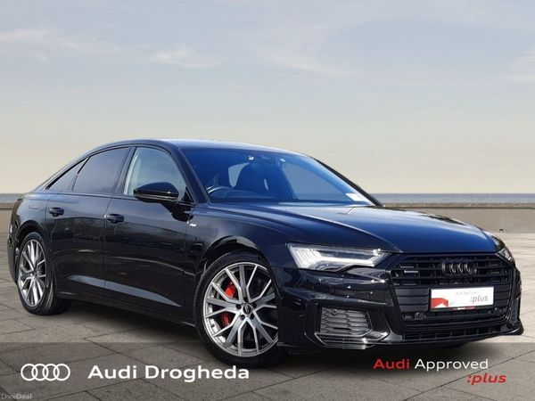 Audi A6 Saloon, Petrol Plug-in Hybrid, 2023, Black