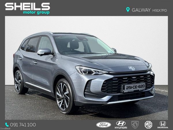 MG ZS Hatchback, Petrol Hybrid, 2025, Grey