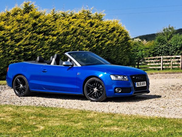 Audi S5 Convertible, Petrol, 2010, Blue