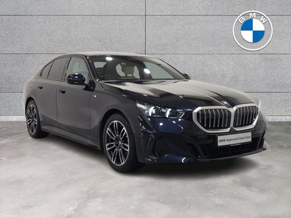 BMW 5-Series Saloon, Petrol, 2024, Black