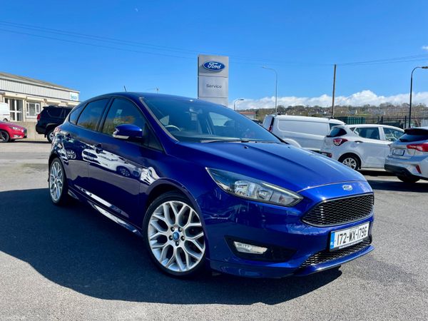 Ford Focus Hatchback, Diesel, 2017, Blue