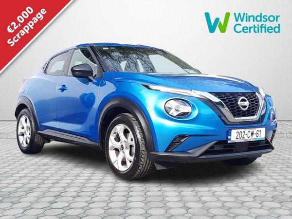 Nissan Juke SUV, Petrol, 2020, Blue