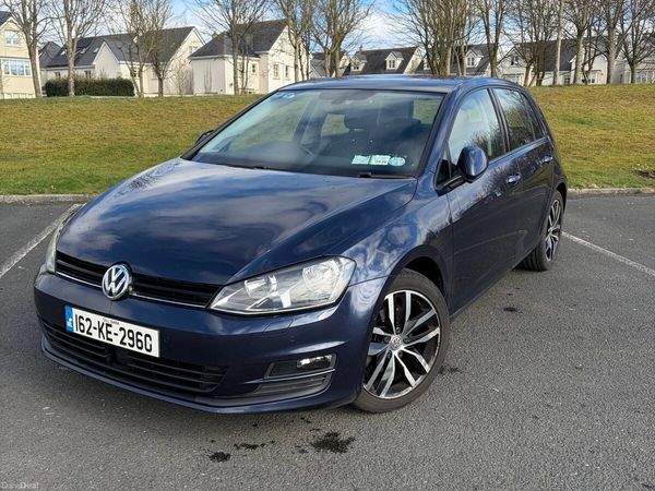 Volkswagen Golf Hatchback, Diesel, 2016, Blue