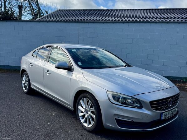 Volvo S60 Saloon, Petrol, 2016, Silver