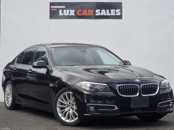 BMW 5-Series Saloon, Diesel, 2014, Black