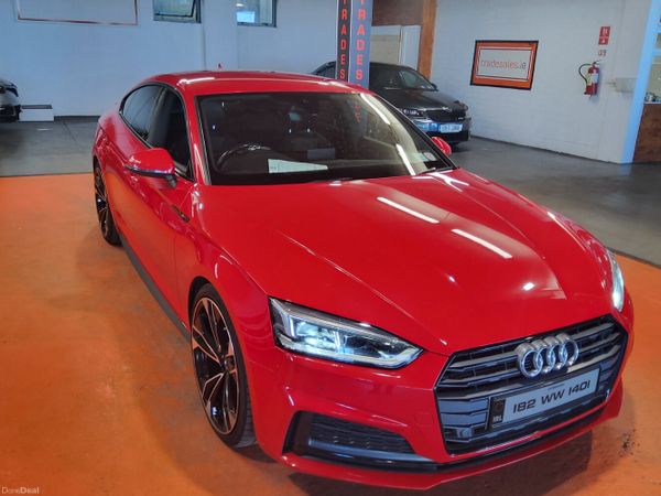 Audi A5 Hatchback, Diesel, 2018, Red