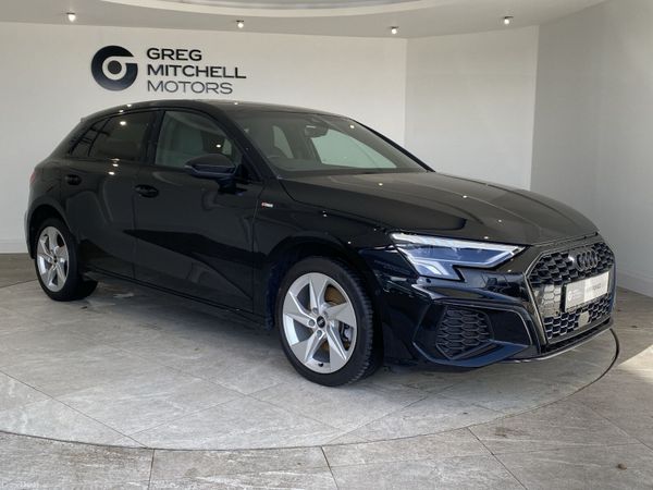 Audi A3 Hatchback, Petrol Hybrid, 2022, Black