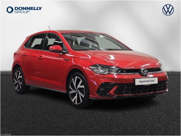Volkswagen Polo Hatchback, Petrol, 2024, Red