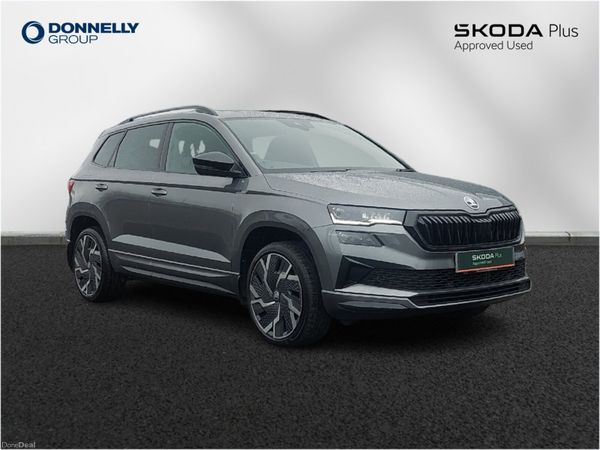 Skoda Karoq Estate, Petrol, 2023, Grey