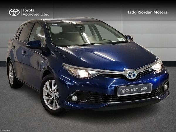 Toyota Auris Hatchback, Petrol Hybrid, 2016, Blue