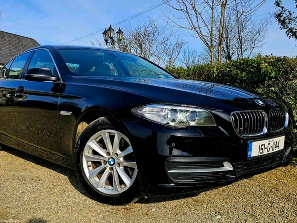 BMW 5-Series Saloon, Diesel, 2015, Black