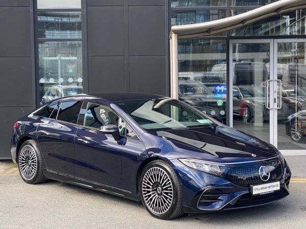 Mercedes-Benz EQS Saloon, Electric, 2024, Blue