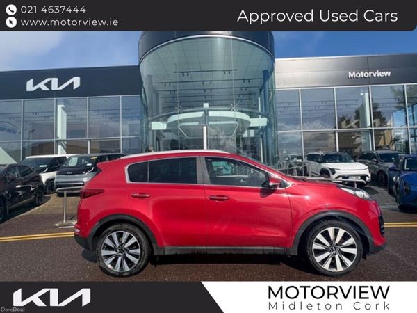Kia Sportage SUV, Diesel, 2018, Red